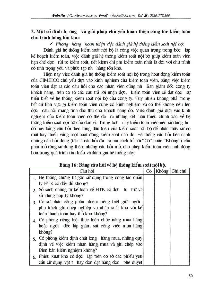 image for page Hoàn thiện kiểm toán chu trình hàng tồn kho trong kiểm toán Báo cáo tài chính do Công ty Kiểm toán tư vấn xây dựng Việt Nam thực hiện