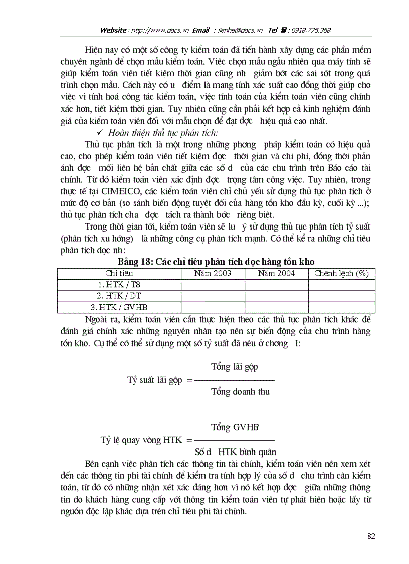 image for page Hoàn thiện kiểm toán chu trình hàng tồn kho trong kiểm toán Báo cáo tài chính do Công ty Kiểm toán tư vấn xây dựng Việt Nam thực hiện
