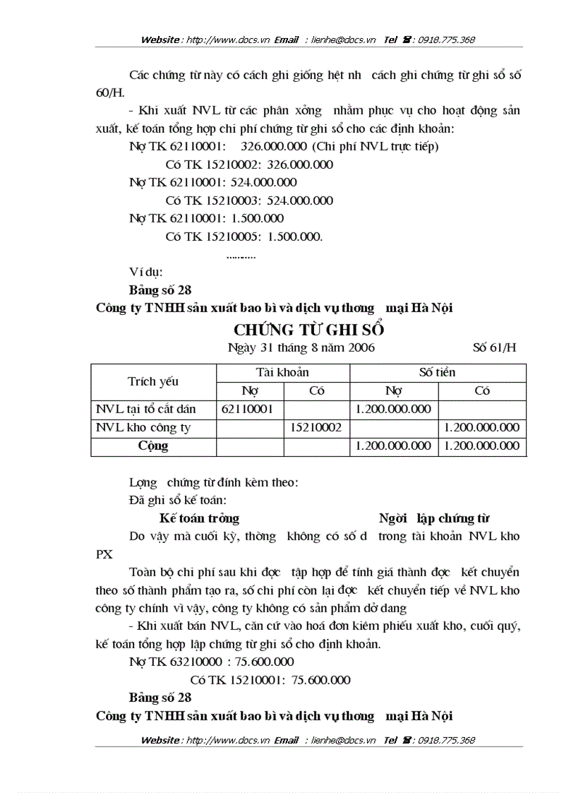 image for page Hoàn thiện công tác kế toán nguyên vật liệu tại Công ty TNHH sản xuất bao bì và dịch vụ thương mại Hà Nội