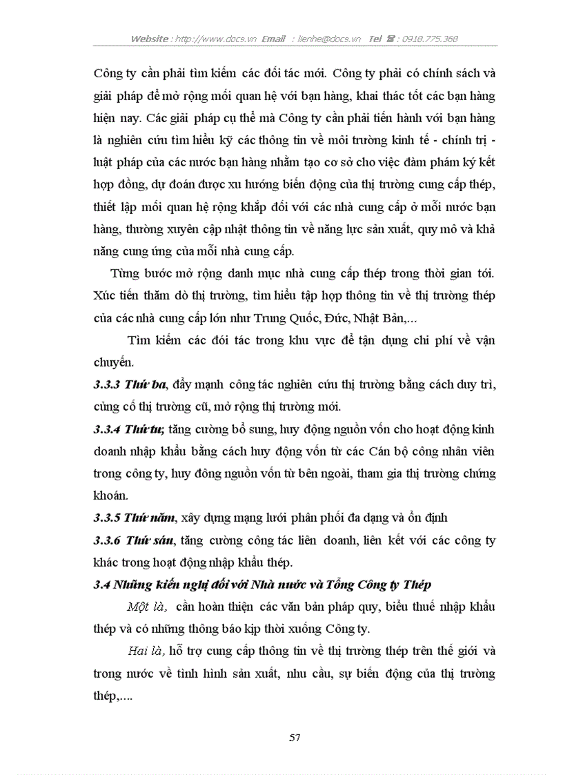 image for page Hoạt động nhập khẩu thép của Công ty Cổ phần Tổng Bách hoá Bộ Thương mại Thực trạng và giải pháp