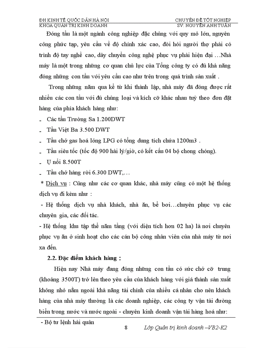 image for page Phân tích tính hiệu quả sử dụng vốn và biện pháp nâng cao hiệu quả sử dụng vốn của Nhà máy đóng tầu Hạ Long