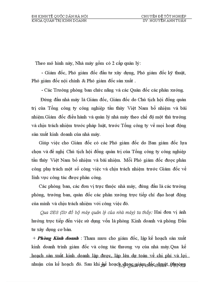image for page Phân tích tính hiệu quả sử dụng vốn và biện pháp nâng cao hiệu quả sử dụng vốn của Nhà máy đóng tầu Hạ Long