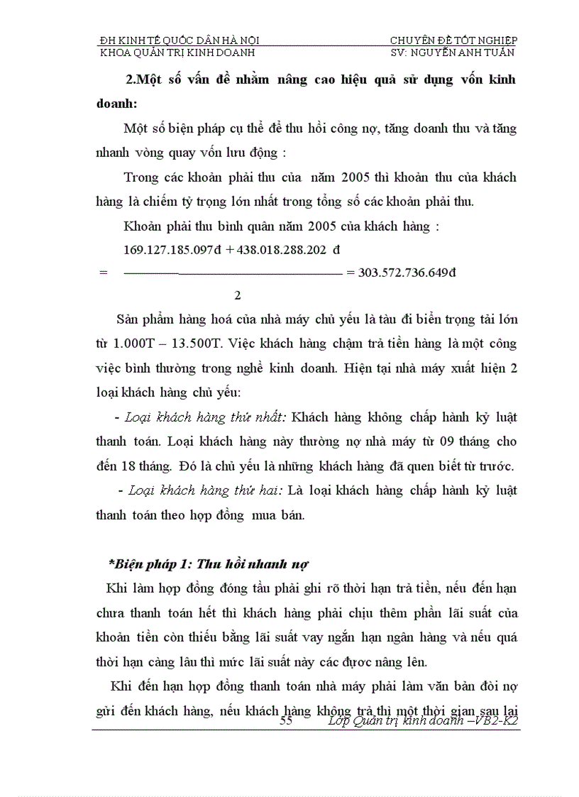 image for page Phân tích tính hiệu quả sử dụng vốn và biện pháp nâng cao hiệu quả sử dụng vốn của Nhà máy đóng tầu Hạ Long