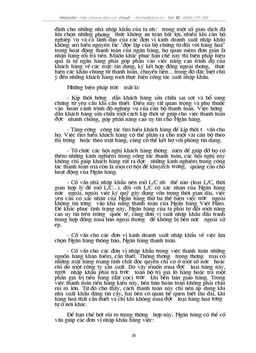 image for page 1số giải pháp hoàn thiện hoạt động thanh toán xuất nhập khẩu tại ngânhàng NHNo PTNT AgriBank Hà Nội