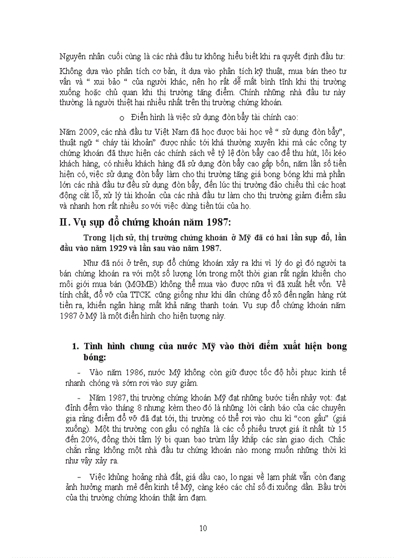 image for page Hiện tượng bong bóng và sụp đổ trên thị trường chứng khoán