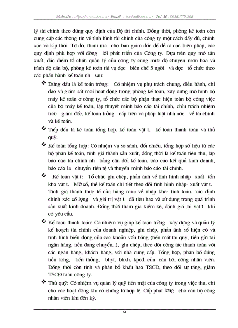 image for page Hoàn thiện Công Tác Kế toán hạch toán chi phí sản xuất và tính giá thành sản phẩm tại Công ty TNHH TM và XNK DVD