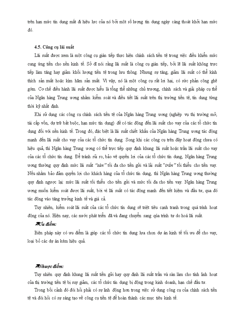 image for page Phân tích và đánh giá việc thực thi chính sách tiền tệ ở Việt Nam trong thời gian qua