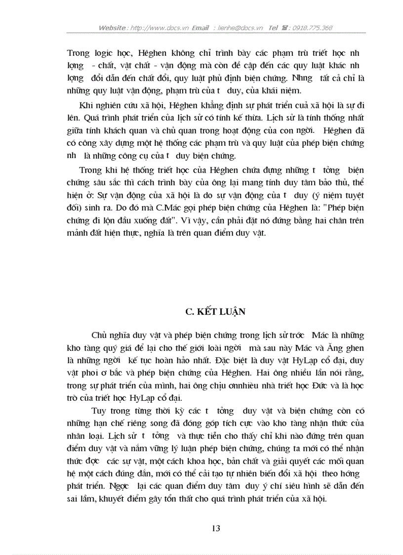 image for page Phân tích những thành tựu và hạn chế của phép biện chứng và chủ nghĩa duy vật trước Mác
