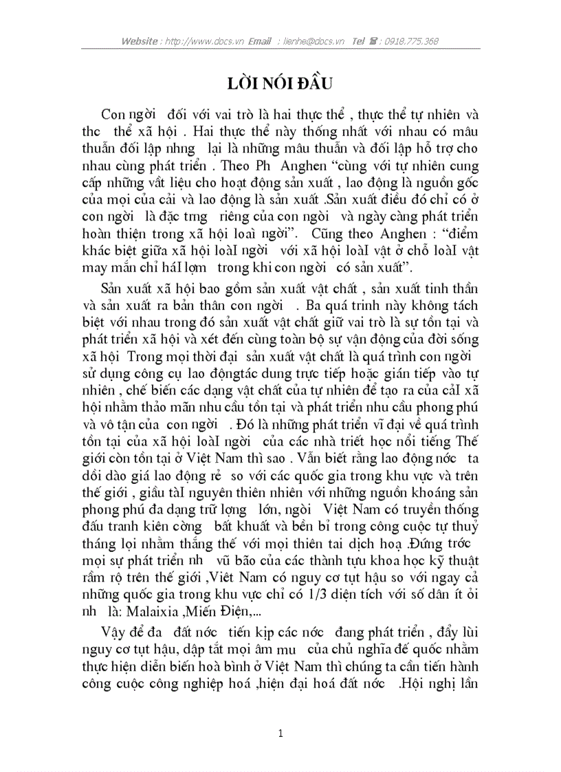 image for page Vai trò của con người trong quá trình CNH HĐH đất nước