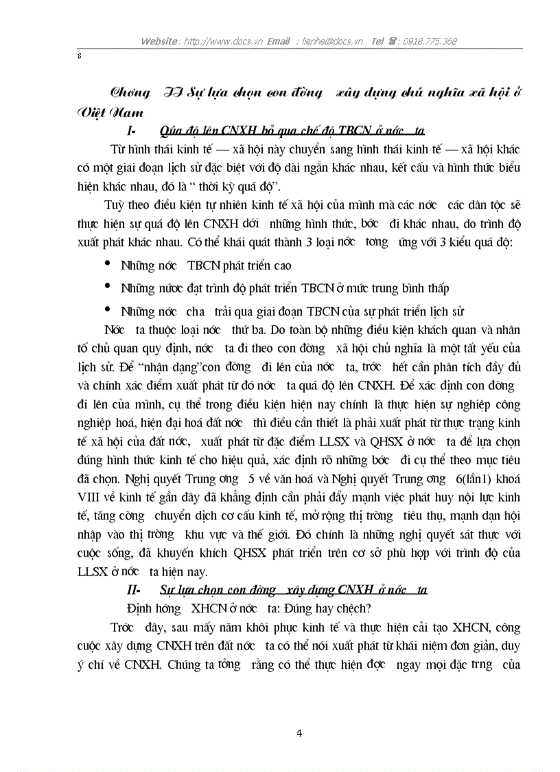 image for page Con đường xây dựng CNXH ở VN