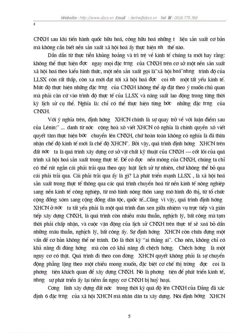 image for page Con đường xây dựng CNXH ở VN