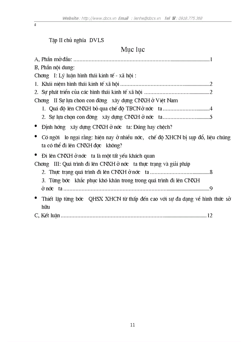 image for page Con đường xây dựng CNXH ở VN