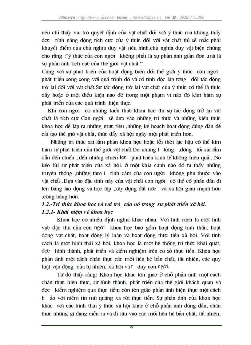 image for page Ýthức và vai trò của tri thức trong đời sống xã hội