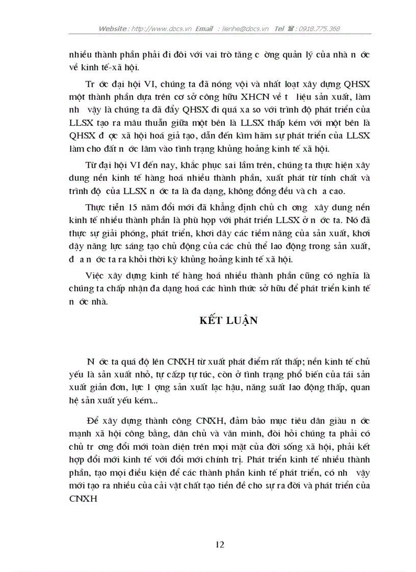 image for page Quan điểm toàn diện và vận dụng vào sự nghiệp xây dựng CNXH ở Việt nam hiện nay
