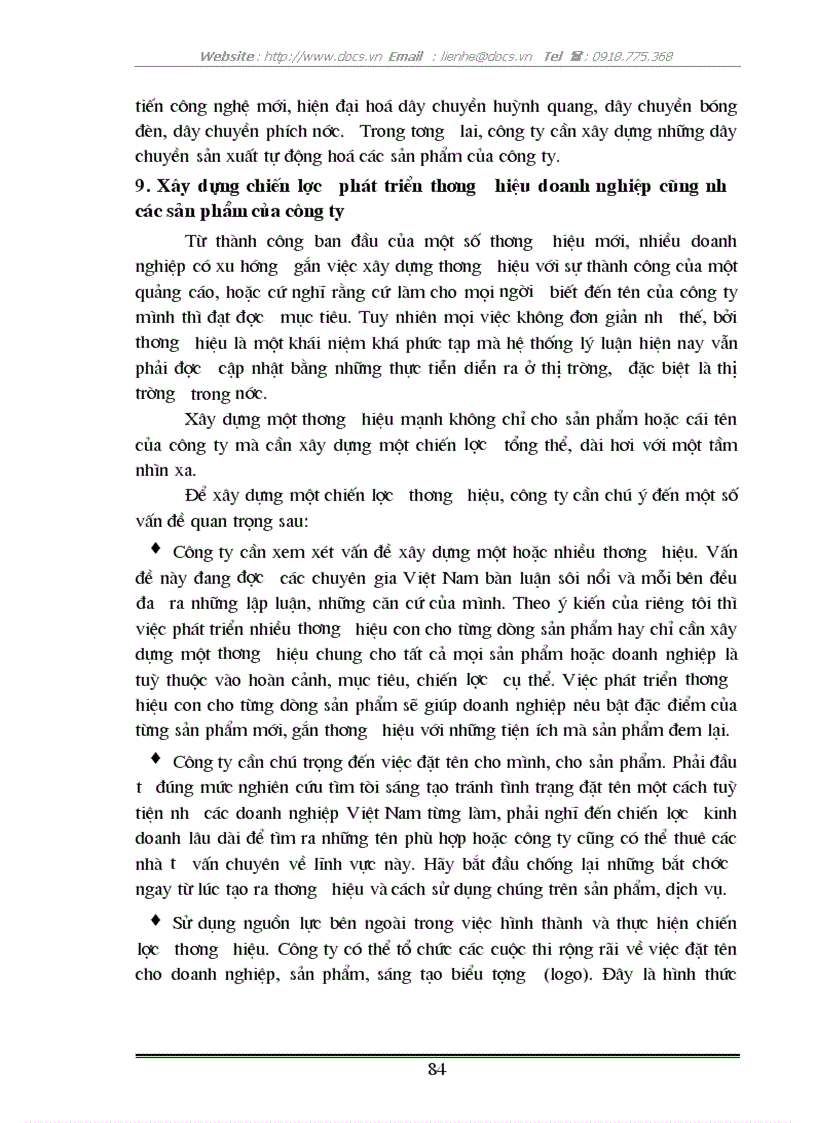image for page Một số biện pháp nhằm nâng cao khả năng cạnh tranh của công ty Bóng đèn Phích nước Rạng Đông