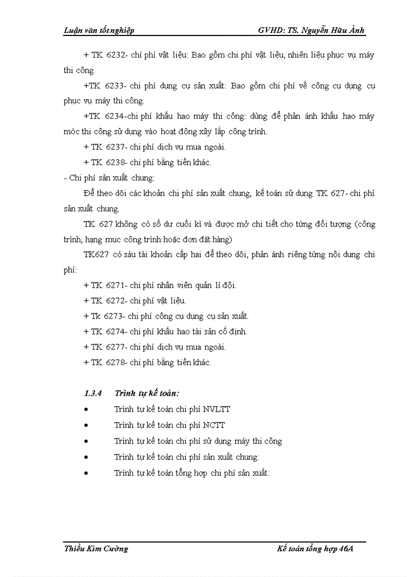 image for page Hoàn thiện công tác hạch toán chi phí và tính giá thành sản phẩm xây lắp tại CTCPCKLM Sông Đà