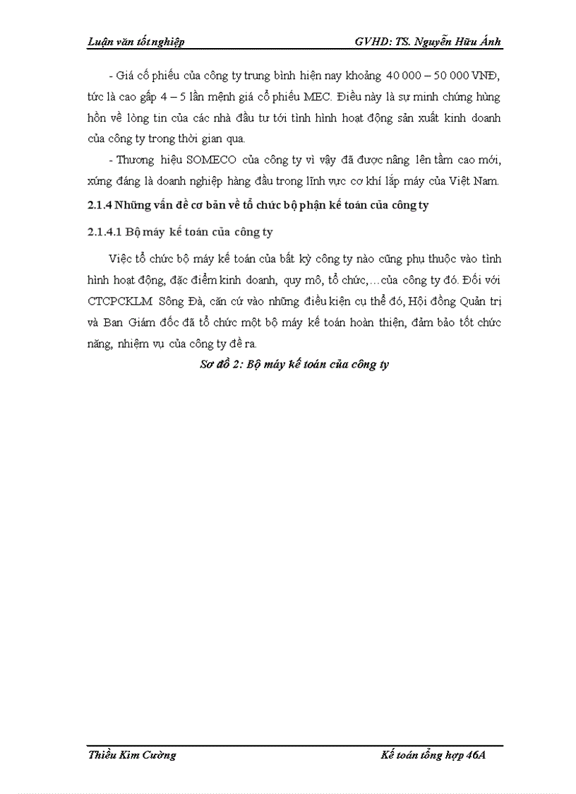 image for page Hoàn thiện công tác hạch toán chi phí và tính giá thành sản phẩm xây lắp tại CTCPCKLM Sông Đà