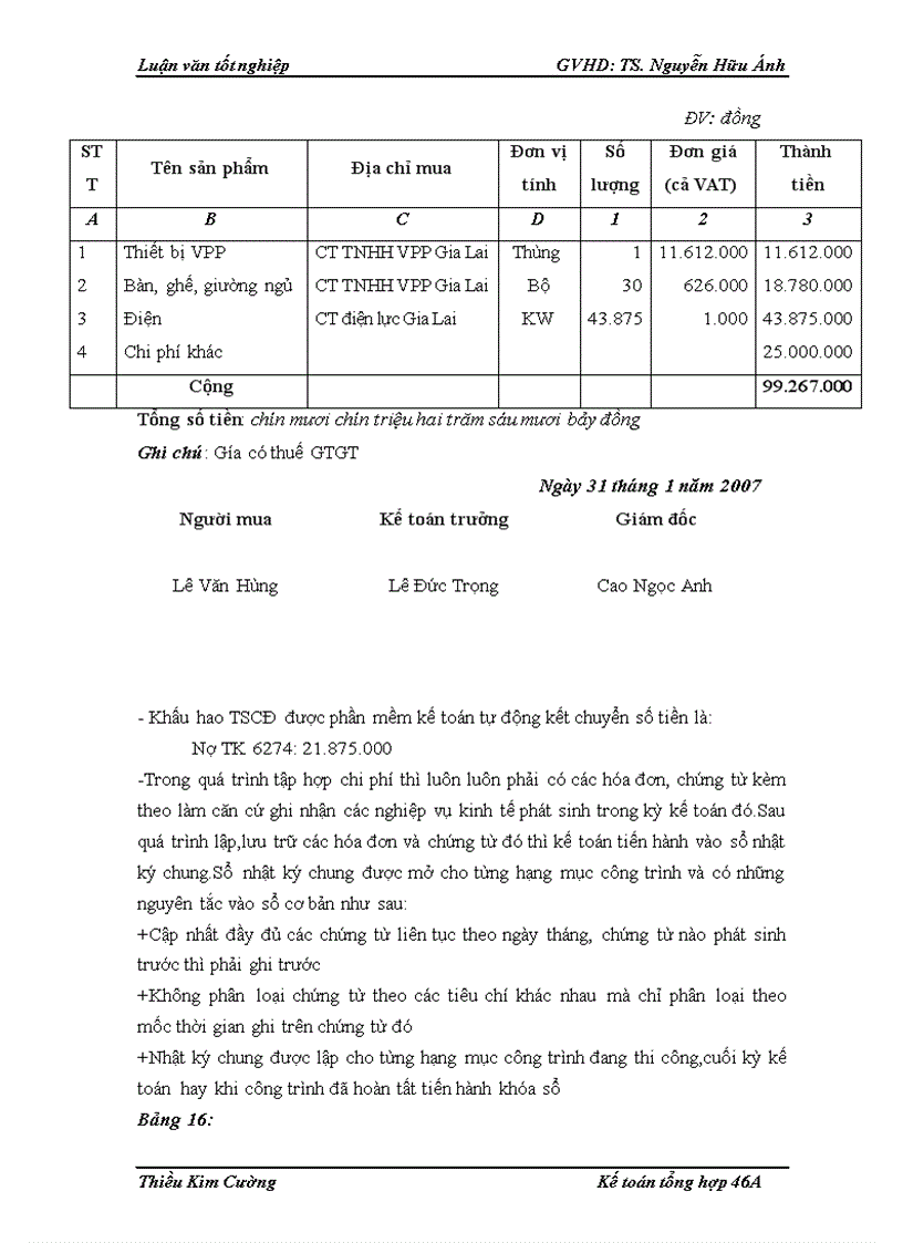 image for page Hoàn thiện công tác hạch toán chi phí và tính giá thành sản phẩm xây lắp tại CTCPCKLM Sông Đà