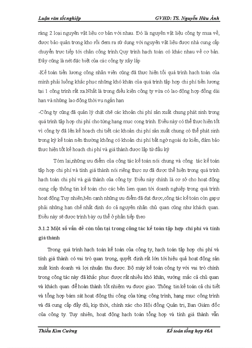 image for page Hoàn thiện công tác hạch toán chi phí và tính giá thành sản phẩm xây lắp tại CTCPCKLM Sông Đà