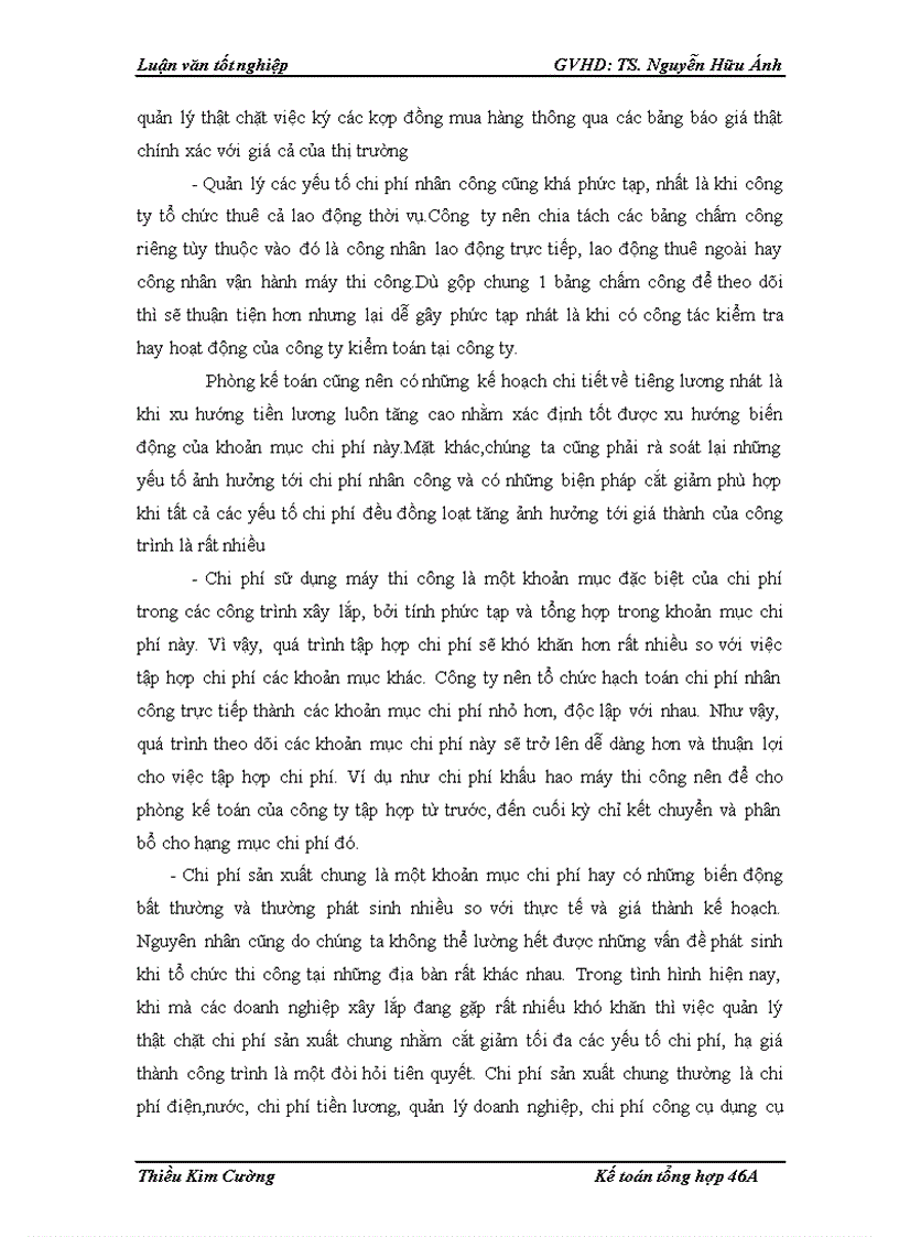 image for page Hoàn thiện công tác hạch toán chi phí và tính giá thành sản phẩm xây lắp tại CTCPCKLM Sông Đà