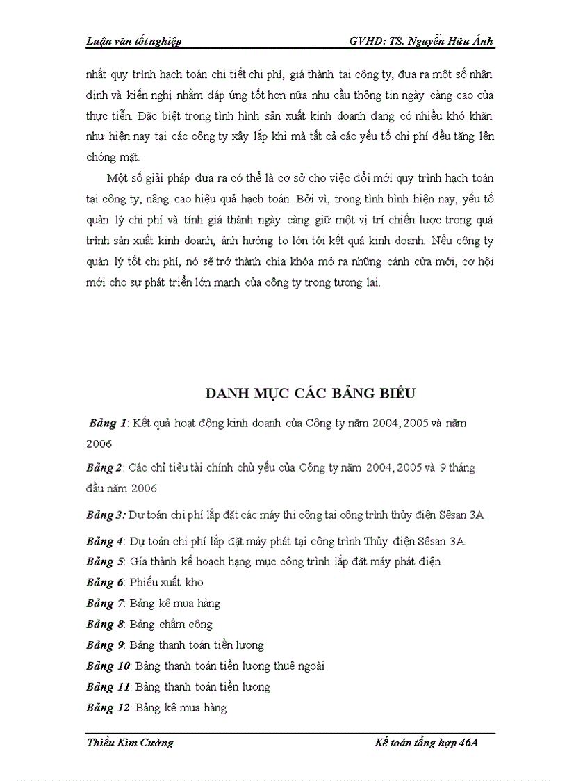 image for page Hoàn thiện công tác hạch toán chi phí và tính giá thành sản phẩm xây lắp tại CTCPCKLM Sông Đà