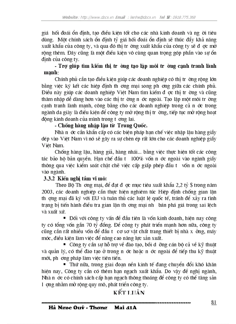 image for page Giải pháp phát triển thị trường tiêu thụ sản phẩm tại công ty giầy Thượng Đình Hà Nội