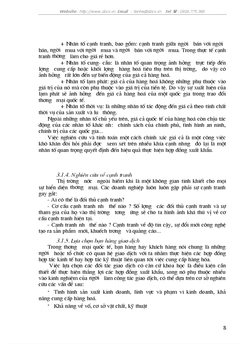image for page Thực trạng và biện pháp thúc đẩy hoạt động xuất khẩu gạo ở Công ty Lương Thực Cấp I Lương Yên