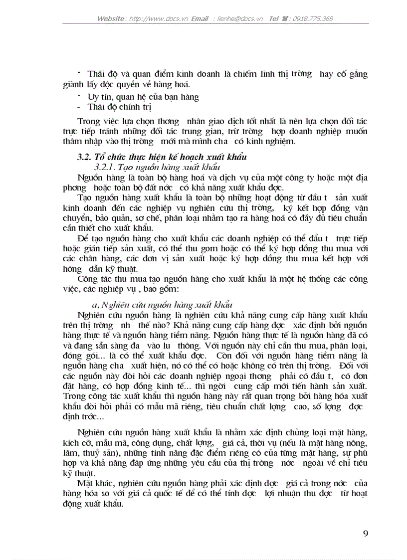 image for page Thực trạng và biện pháp thúc đẩy hoạt động xuất khẩu gạo ở Công ty Lương Thực Cấp I Lương Yên