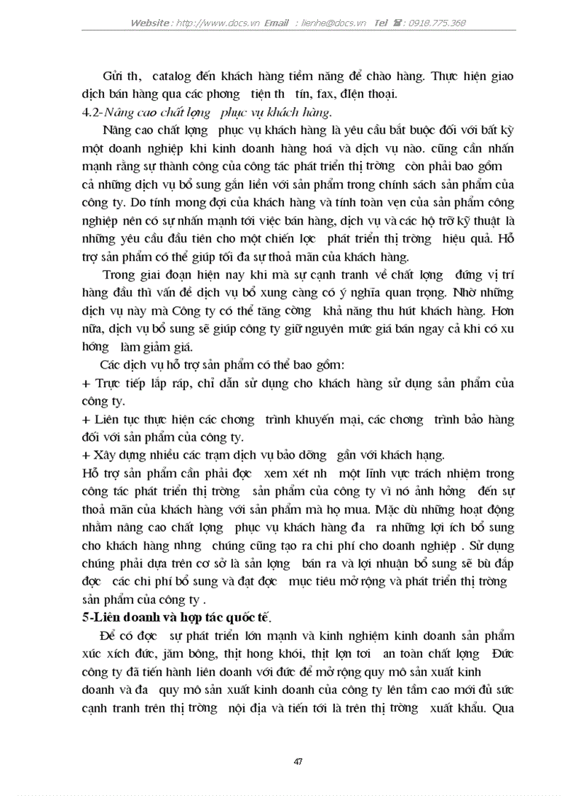 image for page Một số giải pháp nhằm phát triển thị trường tiêu thụ sản phẩm của công ty TNHH sản xuất thương mại dich vụ Đức Việt