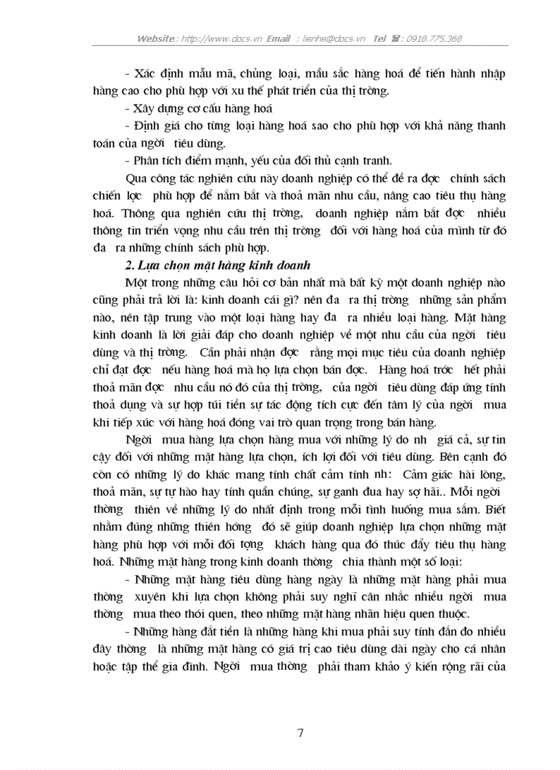 image for page Đẩy mạnh tiêu thụ hàng hoá tại Công ty Thương mại Hà Nội