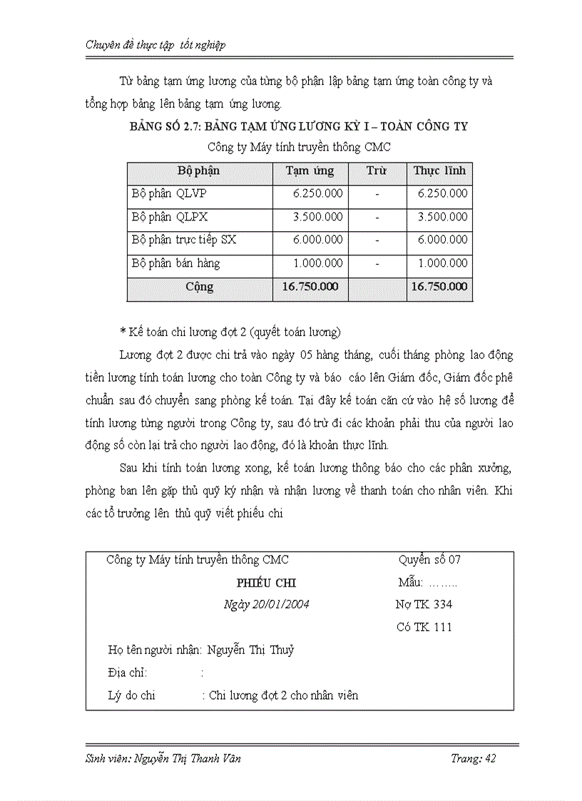 image for page Hoàn thiện hạch toán tiền lương và các khoản trích theo lương tại Công ty Máy tính truyền thông CMC