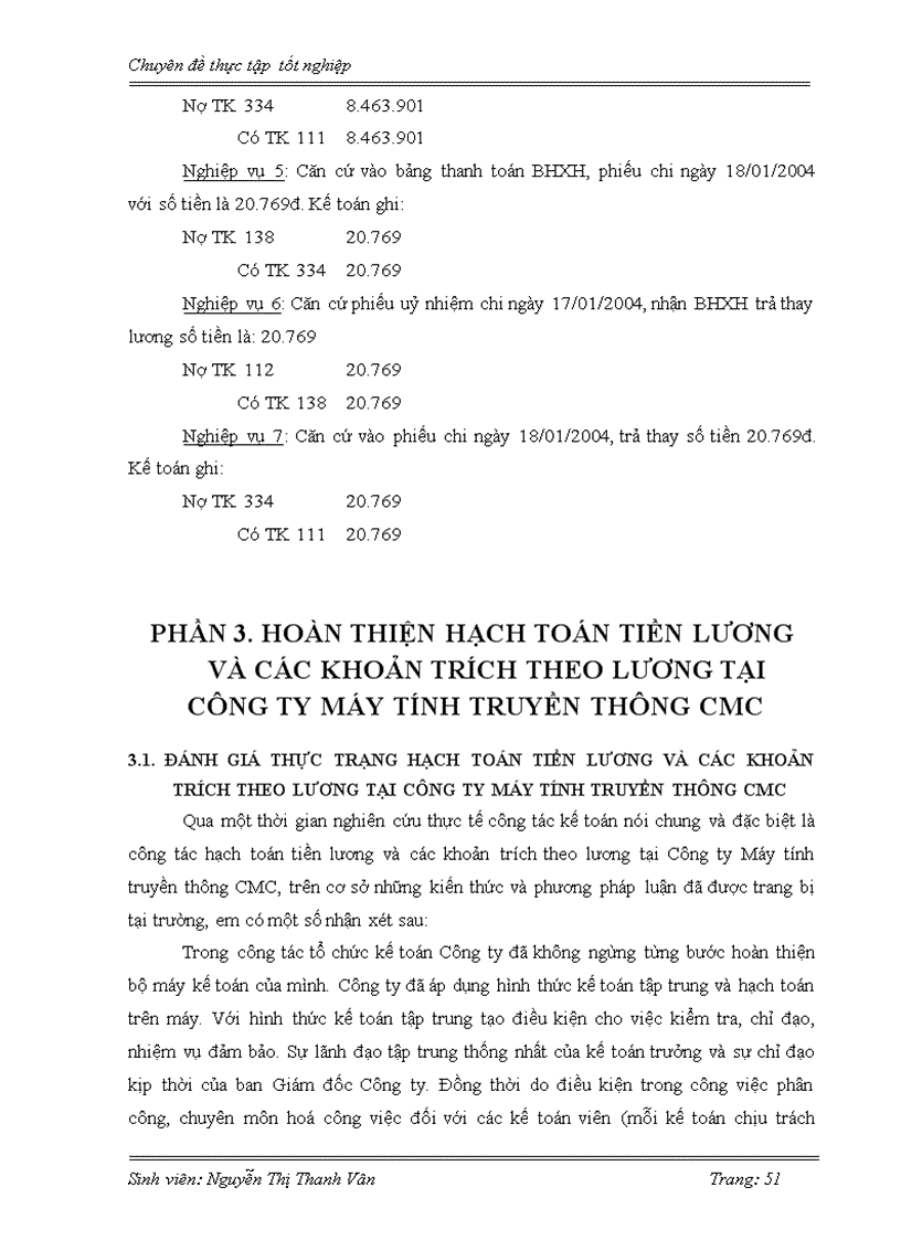 image for page Hoàn thiện hạch toán tiền lương và các khoản trích theo lương tại Công ty Máy tính truyền thông CMC