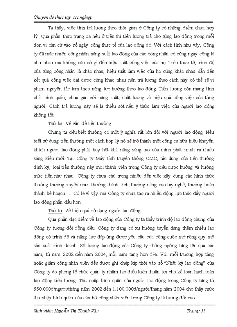 image for page Hoàn thiện hạch toán tiền lương và các khoản trích theo lương tại Công ty Máy tính truyền thông CMC