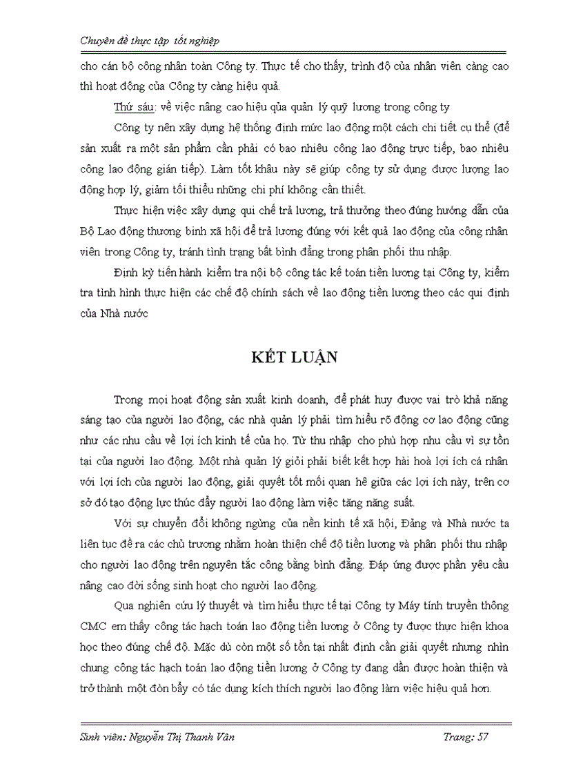 image for page Hoàn thiện hạch toán tiền lương và các khoản trích theo lương tại Công ty Máy tính truyền thông CMC