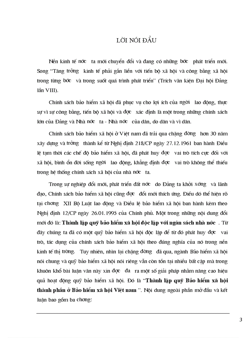 image for page Thành lập quỹ Bảo hiểm xã hội thành phần ở Bảo hiểm xã hội Việt nam