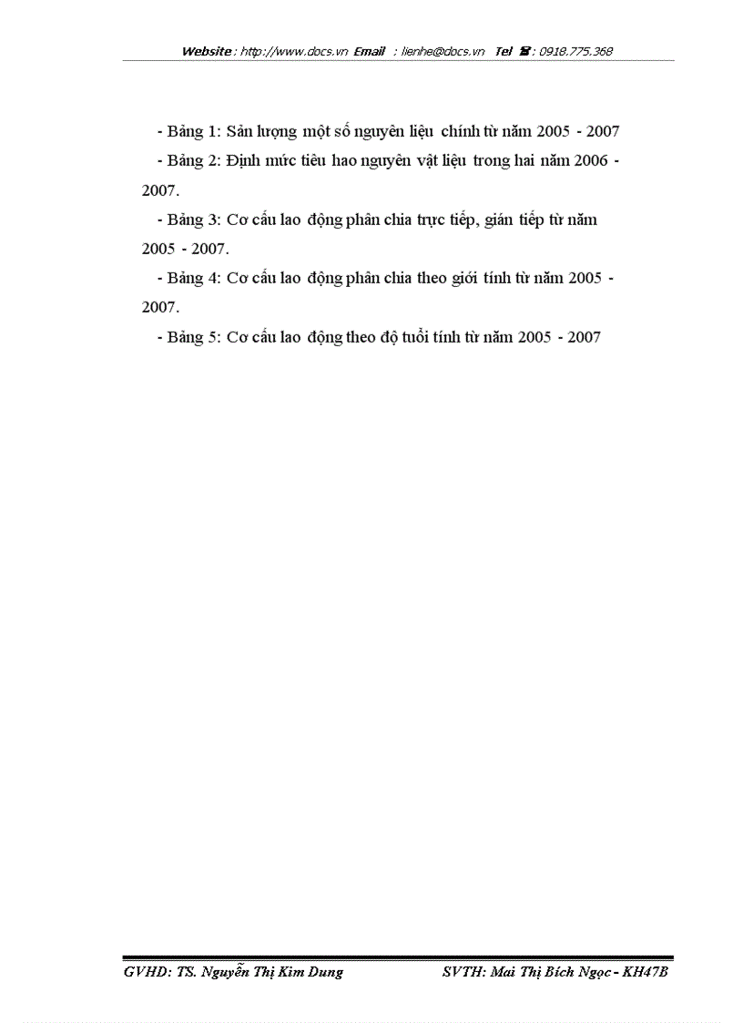 image for page Báo cáo Tại Công ty CP xi măng Bỉm Sơn