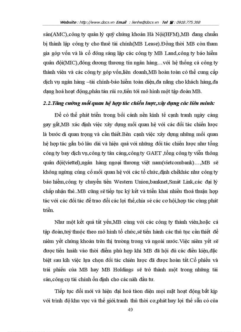 image for page Báo cáo Tại ngânhàng NHTMCP Quân Đội MB lt NHa gt