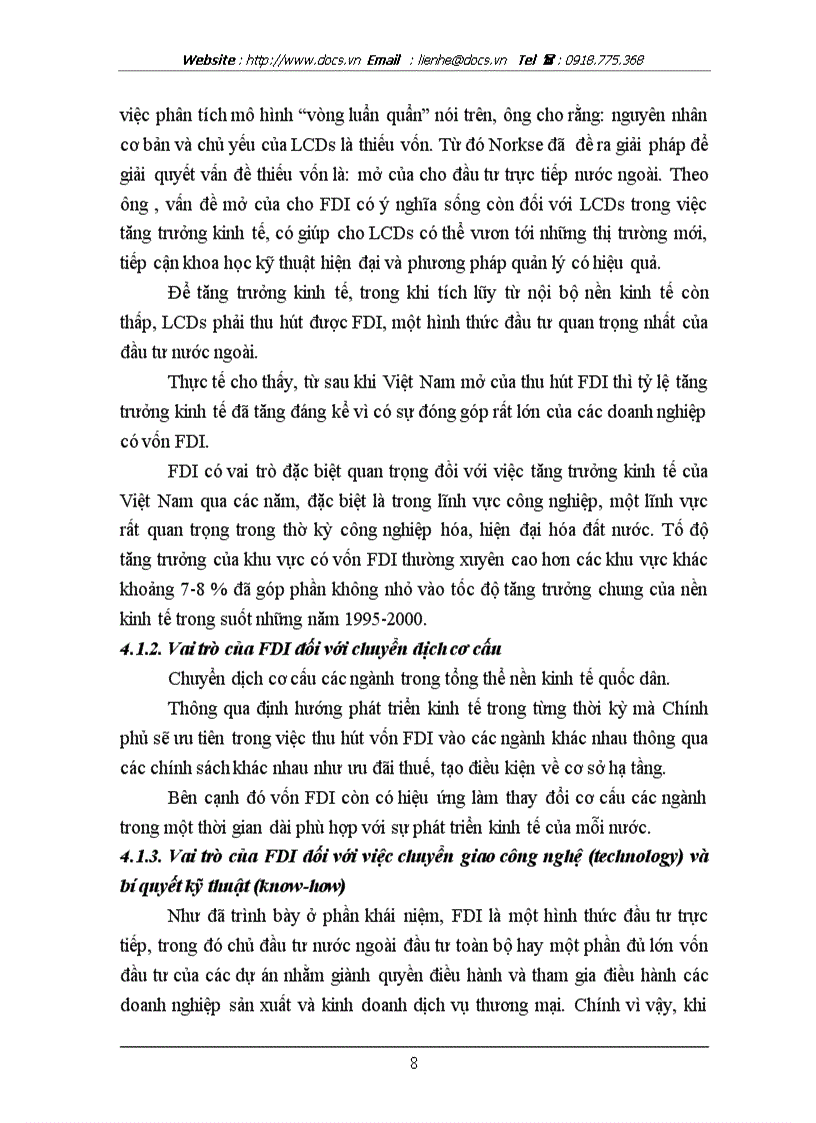 image for page FDI thực trạng và giải pháp thu hút sử dụng FDI tại Việt Nam