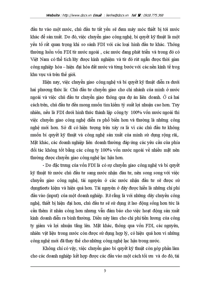 image for page FDI thực trạng và giải pháp thu hút sử dụng FDI tại Việt Nam