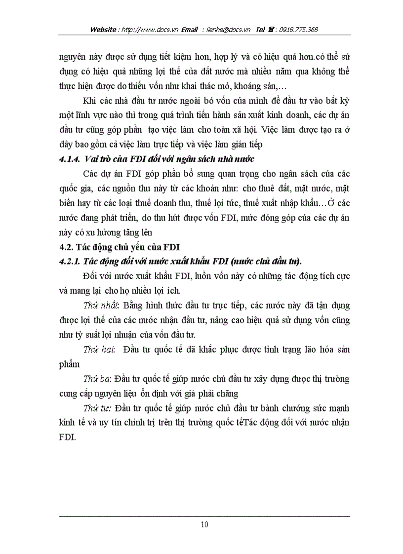 image for page FDI thực trạng và giải pháp thu hút sử dụng FDI tại Việt Nam