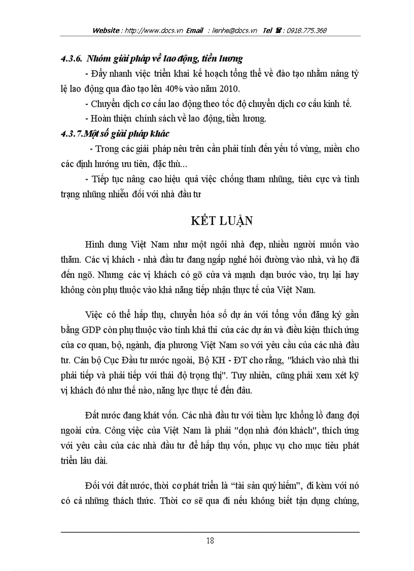 image for page FDI thực trạng và giải pháp thu hút sử dụng FDI tại Việt Nam