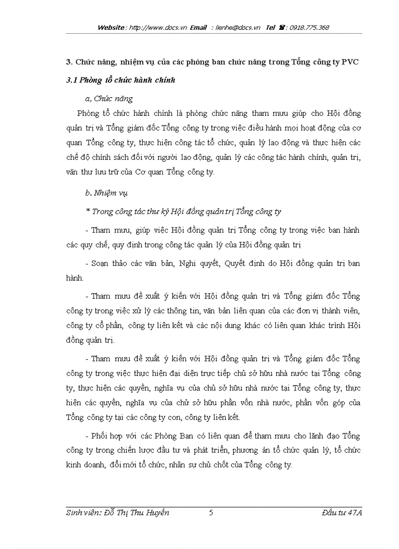 image for page Báo cáo Tại Tổng Công ty CP xây lắp dầu khí Việt Nam PVC