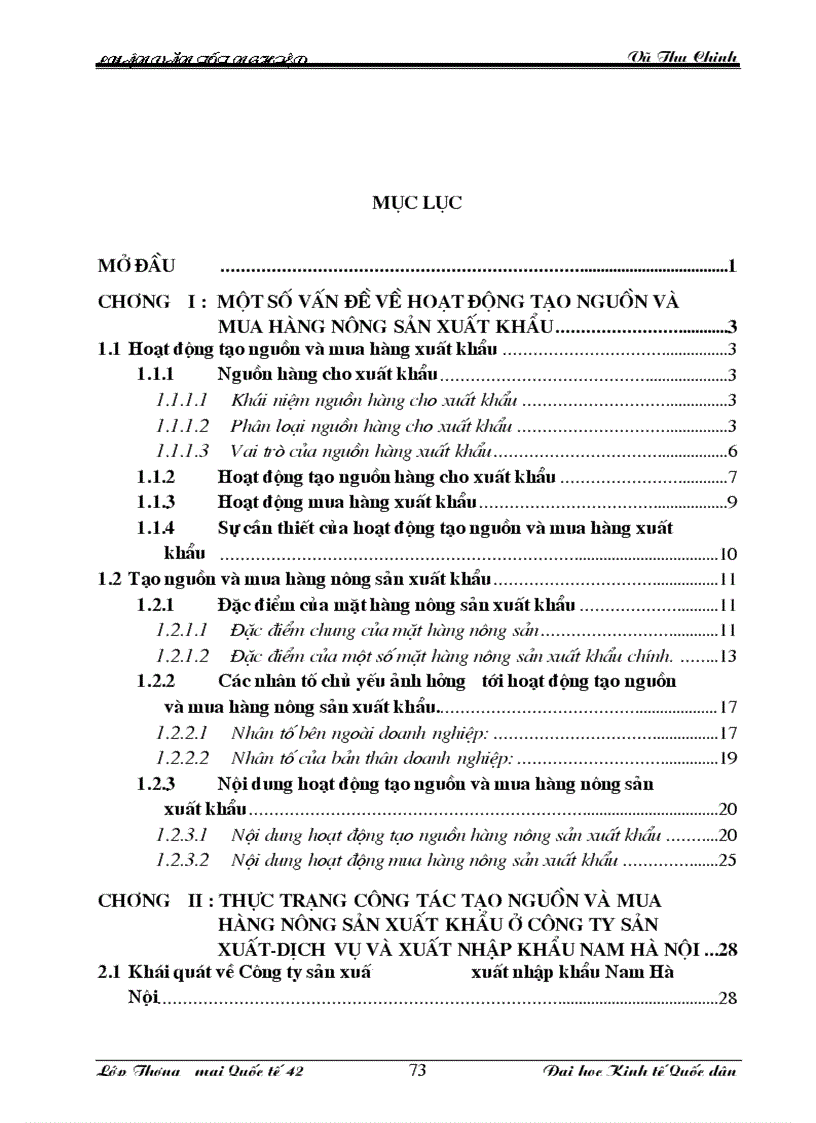 image for page Tạo nguồn và mua hàng nông sản xuất khẩu tại Công ty Sản xuất Dịch vụ Xuất nhập khẩu Nam Hà Nội HAPRO Thực trạng và giải pháp