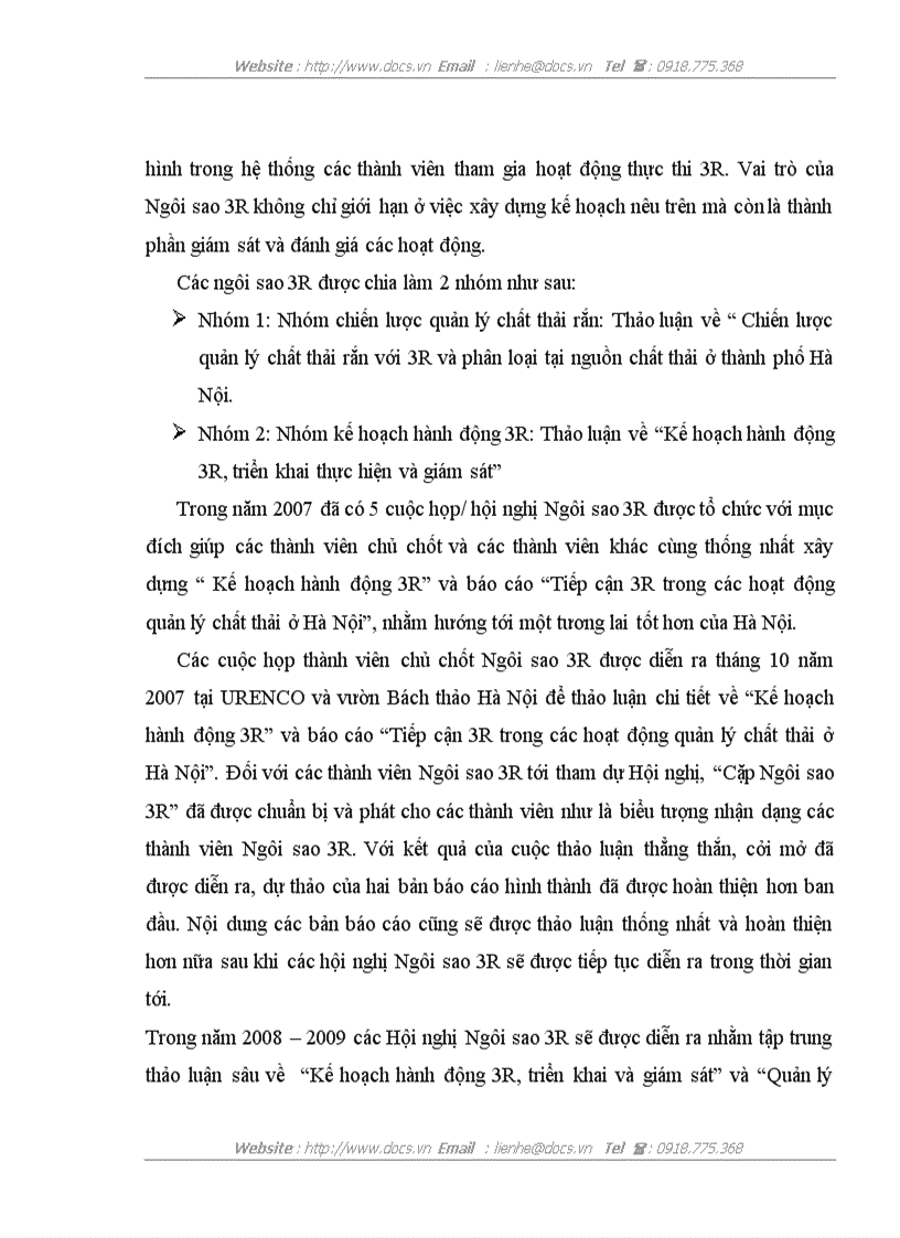 image for page Hiện trạng và giải pháp nâng cao hiệu quả áp dụng 3R để quản lý chất thải rắn tại thủ đô Hà Nội