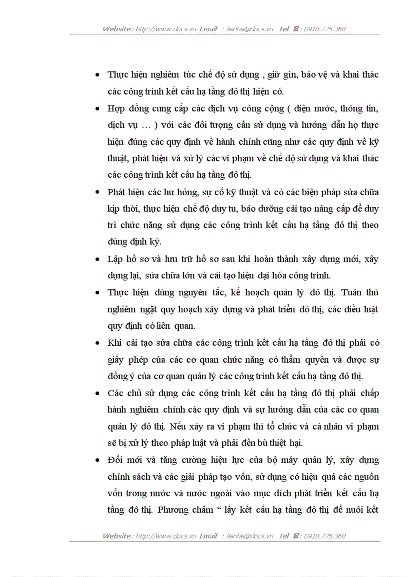 image for page Xây dựng và hoàn thiện mô hình quản lý cơ sở hạ tầng khu đô thị mới Trung Yên Tổng công ty đô thị phát triển hạ tầng đô thị UDIC