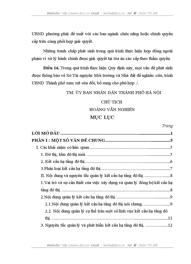 image for page Xây dựng và hoàn thiện mô hình quản lý cơ sở hạ tầng khu đô thị mới Trung Yên Tổng công ty đô thị phát triển hạ tầng đô thị UDIC