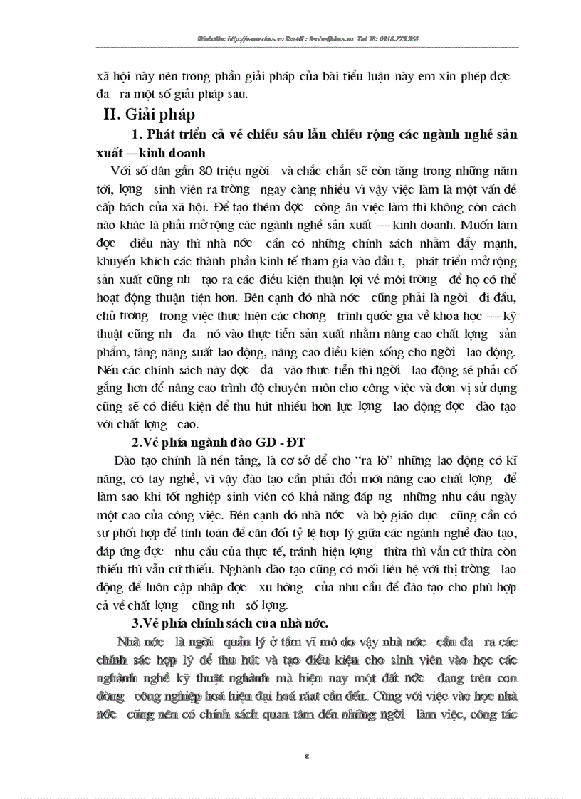 image for page Thực trạng của vấn đề sinh viên ra trường thất nghiệp