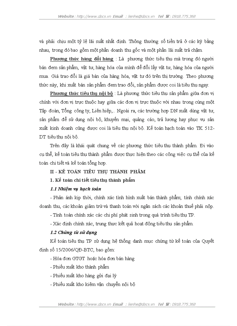 image for page Hoàn thiện kế toán tiêu thụ thành phẩm và xác định kết quả tiêu thụ tại công ty cổ phần sản xuất vật liệu xây dựng lý nhân