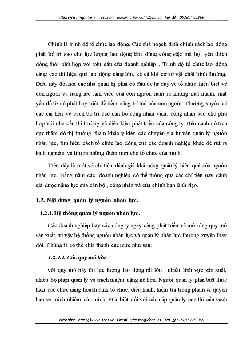 image for page 1số giải pháp nhằm nâng cao hiệu quả quản lý nguồn nhân lực của Công ty CP May 10