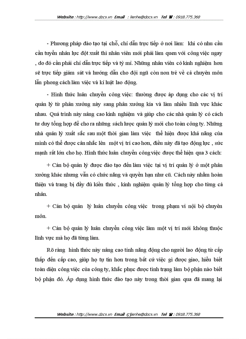 image for page 1số giải pháp nhằm nâng cao hiệu quả quản lý nguồn nhân lực của Công ty CP May 10
